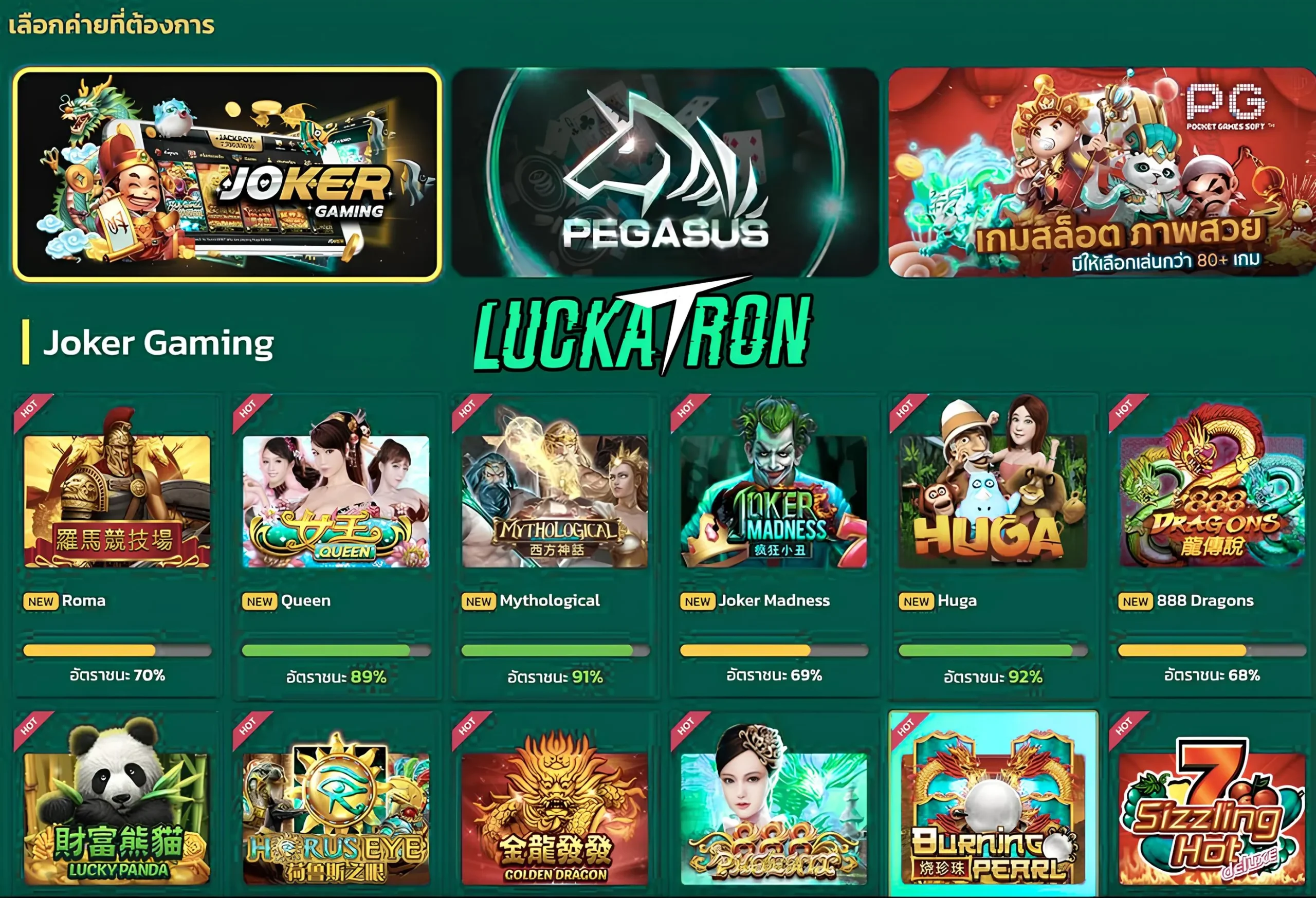สูตรเล่นสล็อต Luckatron แตกง่าย ทำเงินไว กำไรเน้นๆ