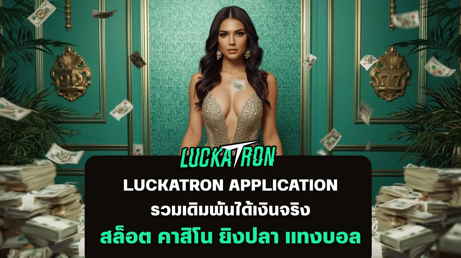ดาวน์โหลด Luckatron App ใช้งานสะดวกกว่าเดิม
